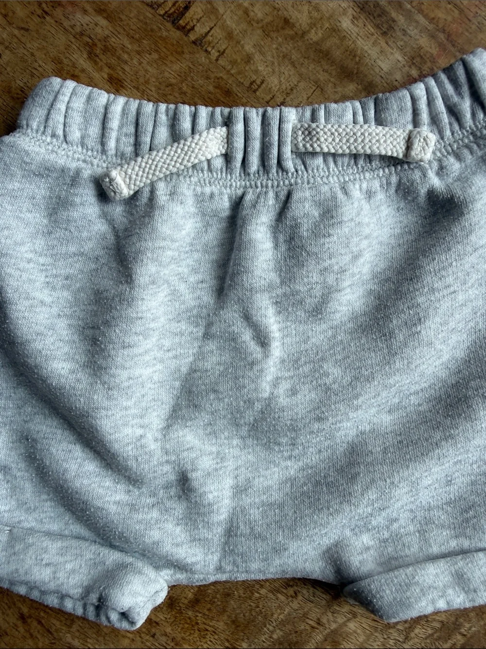 Gray Short-Sleeve Sweatsuit Set || Old Navy